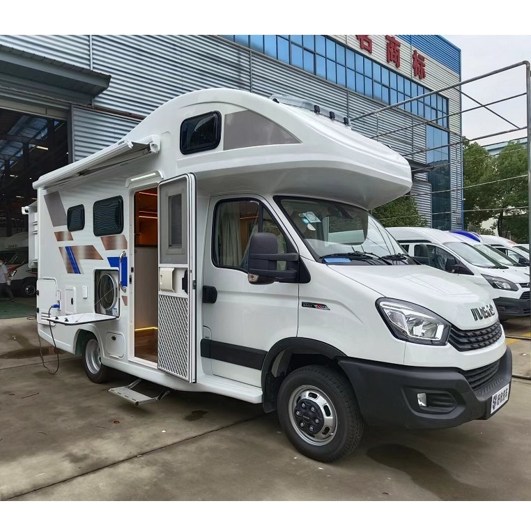 모터홈 야외 캠퍼 밴 130 킬로미터 / Ｈ 1VECO 4x2 야외 RV 캐러밴