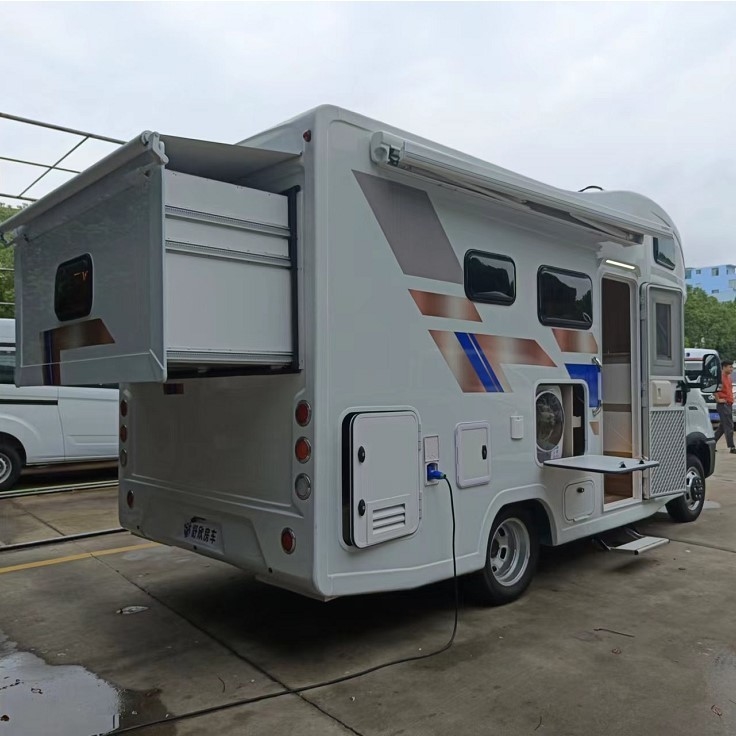 모터홈 야외 캠퍼 밴 130 킬로미터 / Ｈ 1VECO 4x2 야외 RV 캐러밴