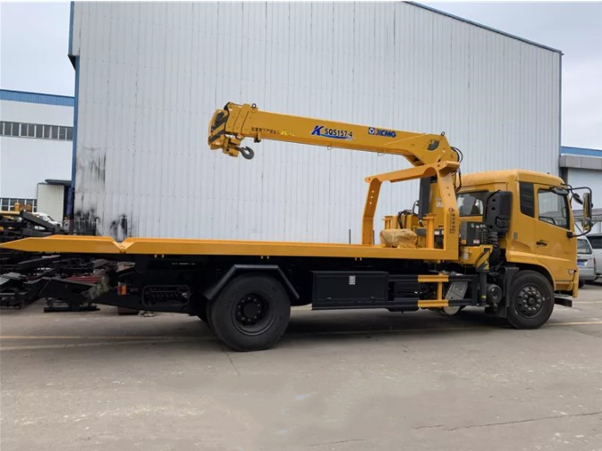8 - 10 톤 자동차 워크러 류트럭 플랫폼 6.3T 휠 베이스 4500mm 중량 류트럭