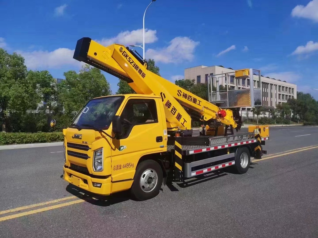 4×2 버킷 리프트 트럭 116hp 고도 작업 차량 유로 6 에어 플랫폼 트럭