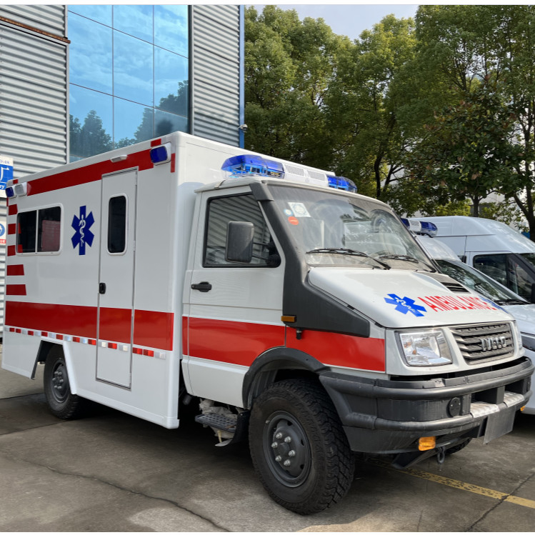 전문적 응급 구급차 4x4 드라이브 형식 5유로 아이브코 구급차
