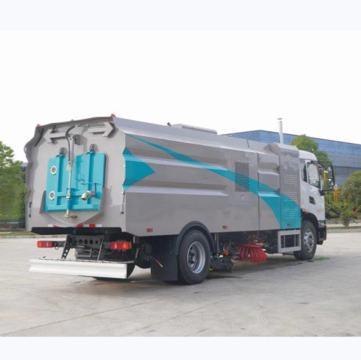 100 Km/H 미니 포톤 진공 도로 청소 트럭 철저한 청소 95HP 청소 트럭