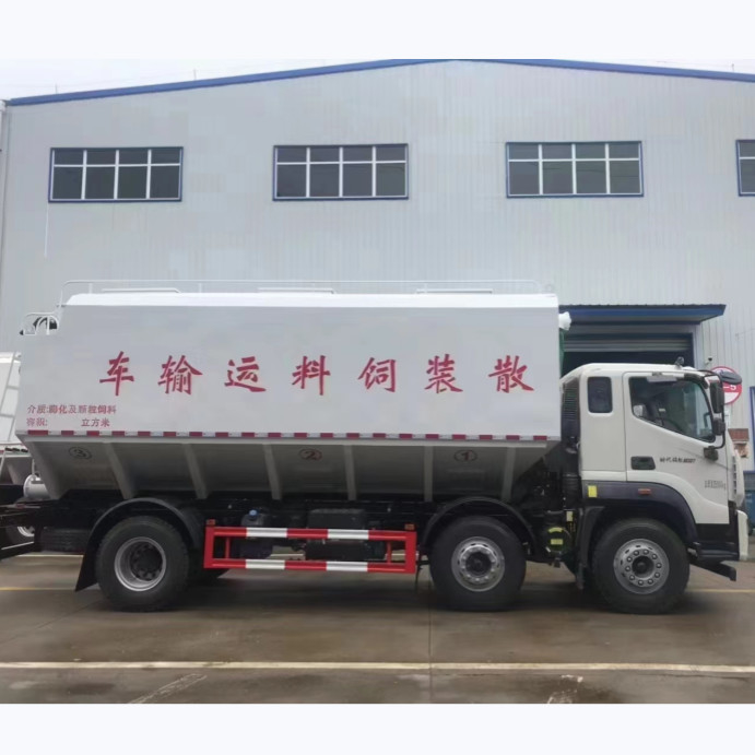 최대 속도 90 Km/H 반 트레일러 대량 공급 트럭 효율 7700*2500*3550mm