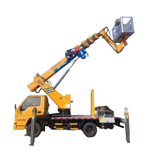 115hp 4x2 드라이브 타입 높은 리프팅 플랫폼 트럭
