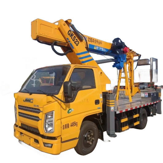 115hp 4x2 드라이브 타입 높은 리프팅 플랫폼 트럭
