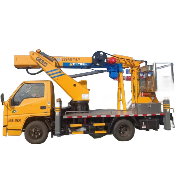115hp 4x2 드라이브 타입 높은 리프팅 플랫폼 트럭