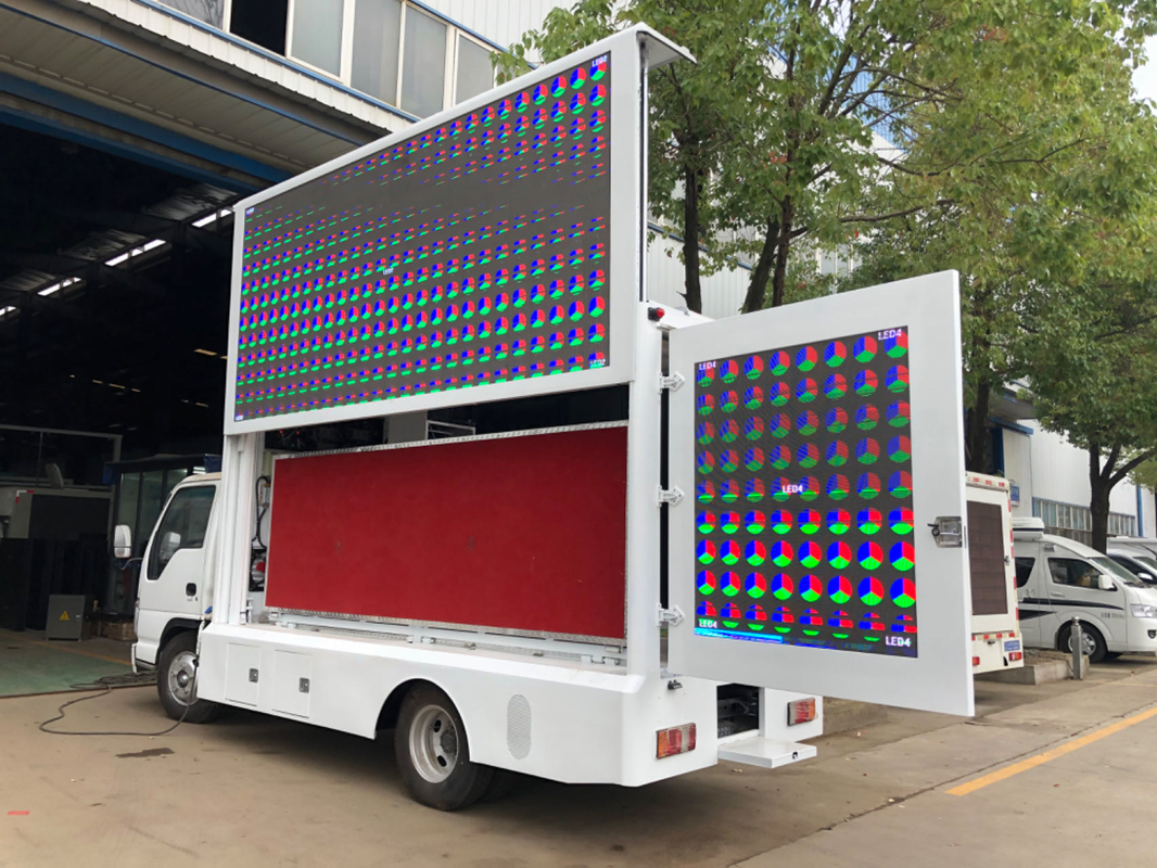 이수즈 LED 디스플레이 박스 트럭 픽셀 피치 8mm 모바일 LED 스크린 빌보드 트럭 광고 LED 트럭 판매