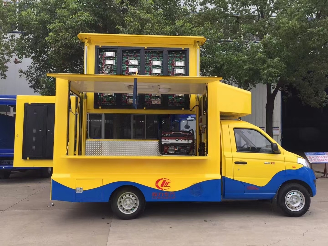 포톤 모바일 LED 트럭 광고 EURO 6 미니 야외 광고 화면 모바일 LED 디스플레이 트럭
